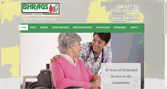 Desktop Screenshot of bhrags.org